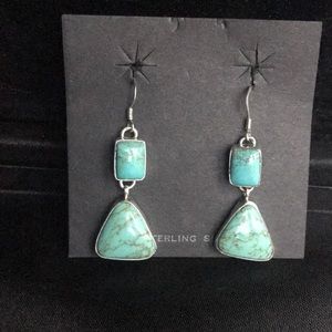 Turquoise & Sterling Earrings